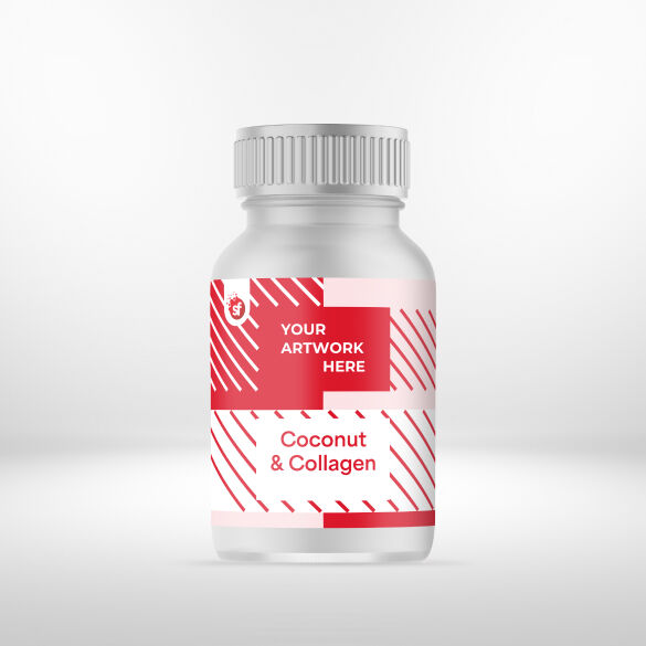 coconut & collagen mockup