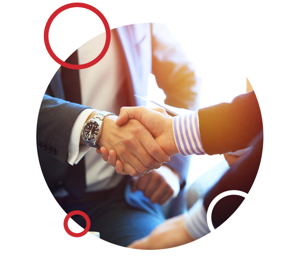 people shaking hands